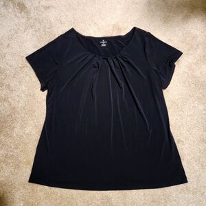 Worthington Black Women's Blouse Size 1X